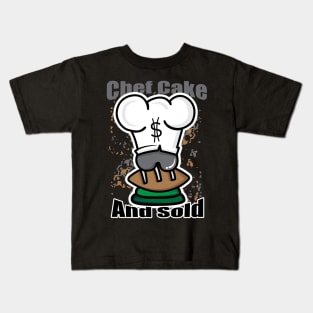 chef cooks and makes bread Kids T-Shirt